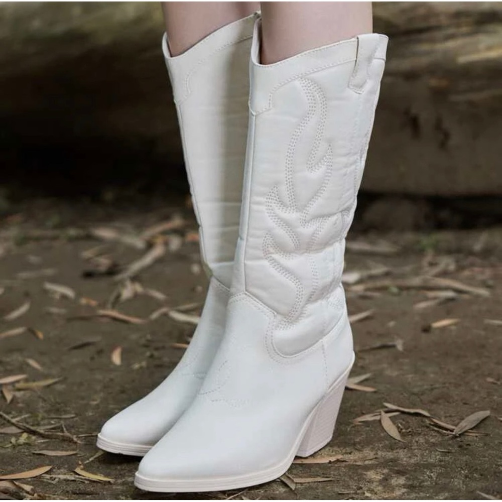 White Cowgirl Boots